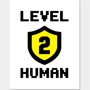 Level 2 Human Posters and Art